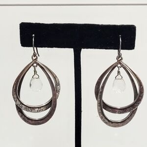 Silpada Elegant Silver Teardrop Earrings